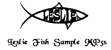 transparent large Leslie Fish Song Banner
