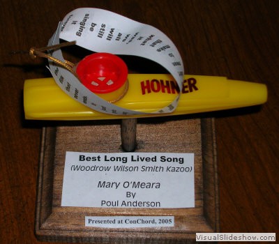 Long Lived (Woodrow Wilson Smith Kazoo)<br/>Mary O'Meara, by Poul Anderson<br/>ConChord 19 - 2005<br/>