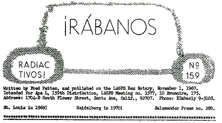 Rabanos Radiactivos 159